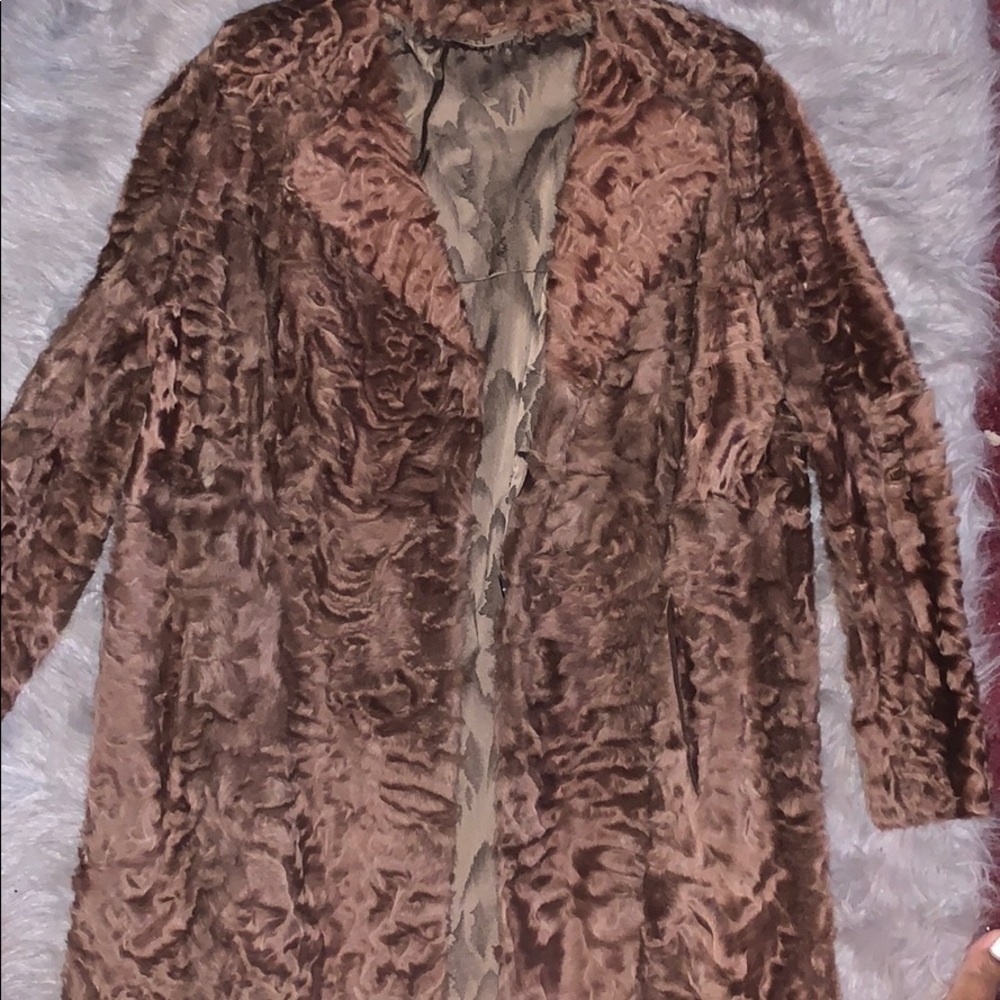 Fur coat